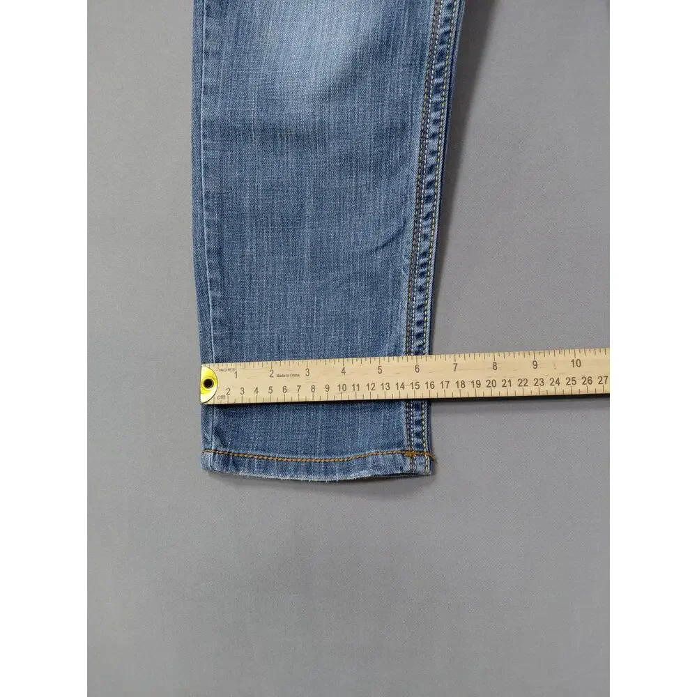 Aeropostale Original Quality Blue Denim Straight Leg Jeans Women Size 5/6